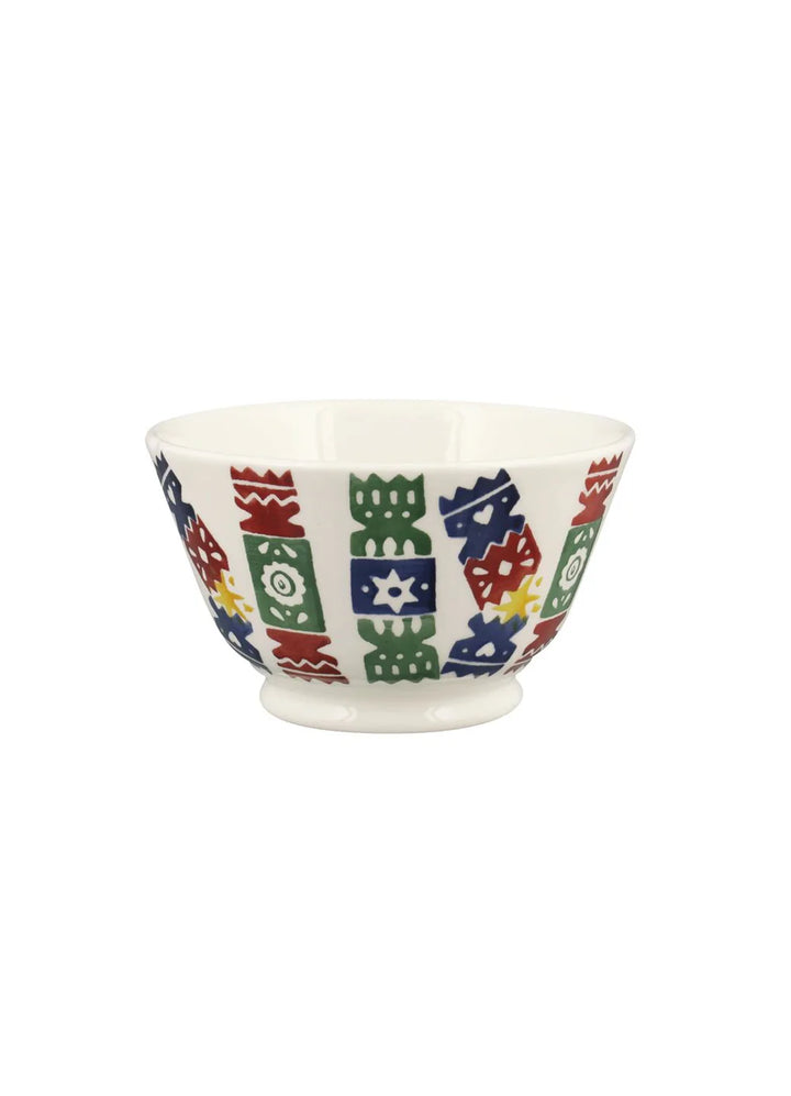 Christmas Crackers Small Old Bowl