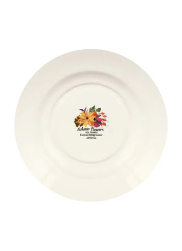Autumn Flowers 10 1/2 Inch Plate