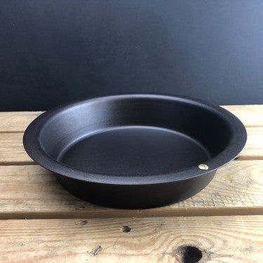 10 Inch Spun Iron Deep Pie Dish