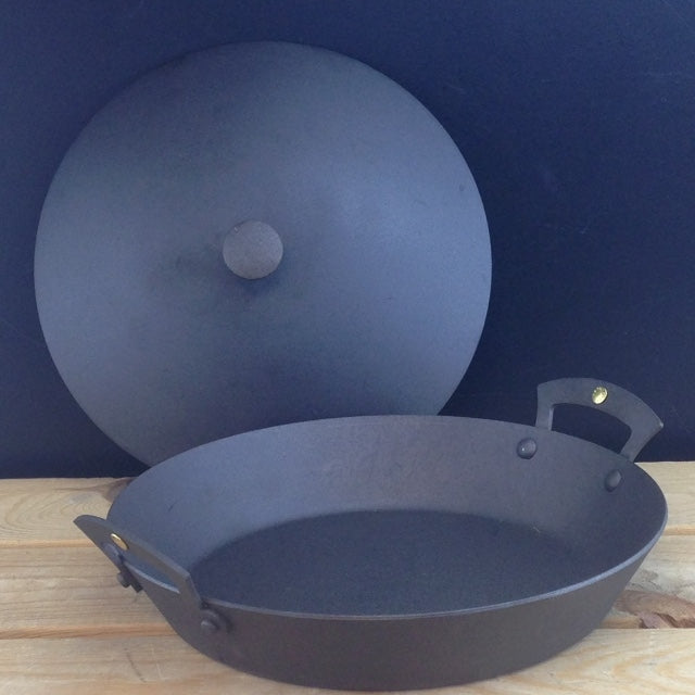 10 Inch Spun Iron Prospector Casserole