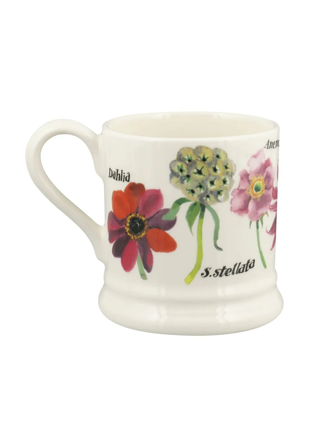 Autumn Flowers 1/2 Pint Mug