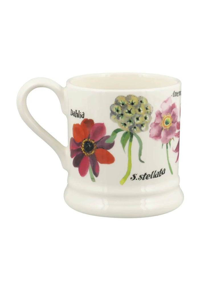 Autumn Flowers 1/2 Pint Mug