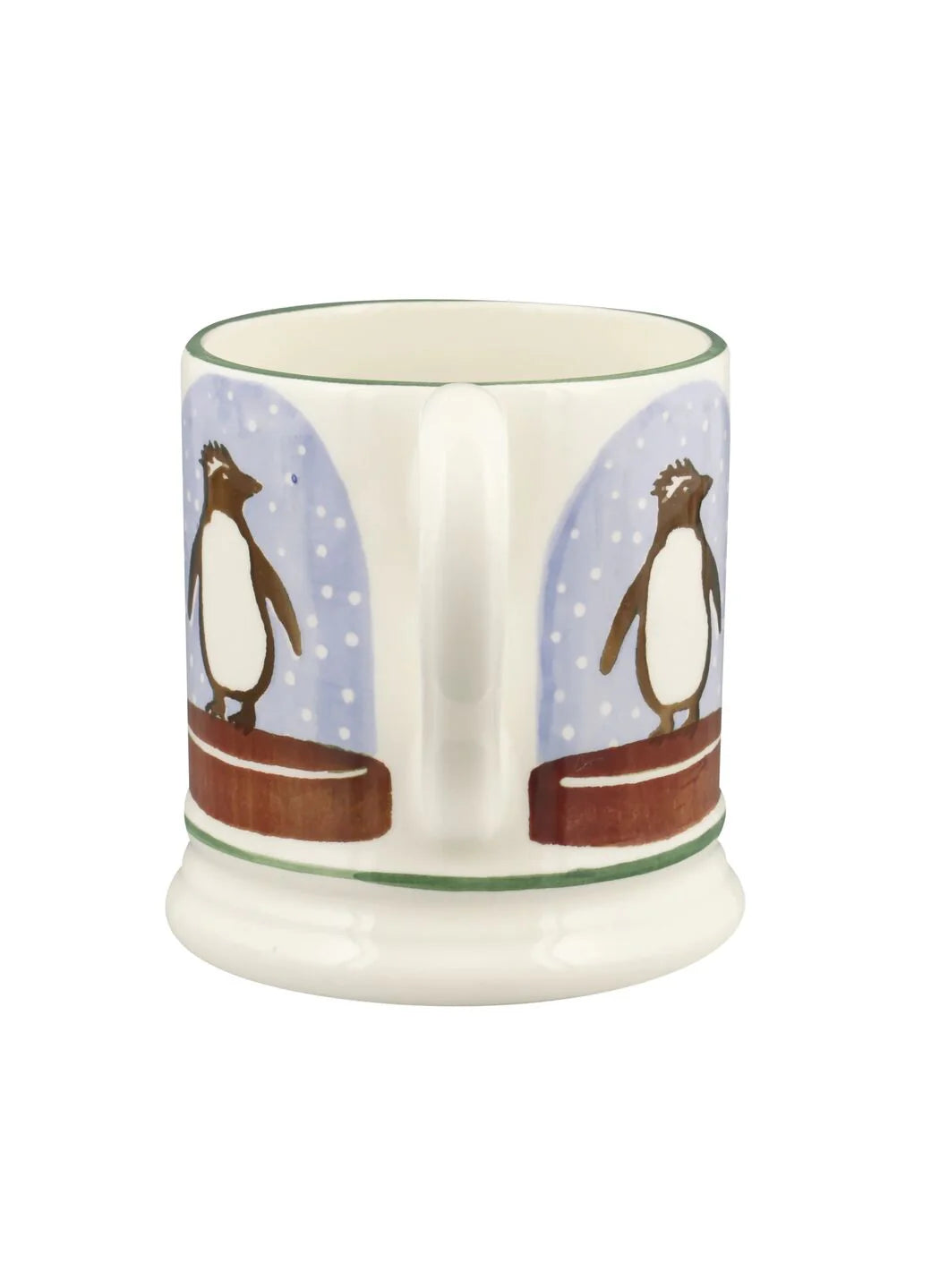 Penguin Snow Globe 1/2 Pint Mug