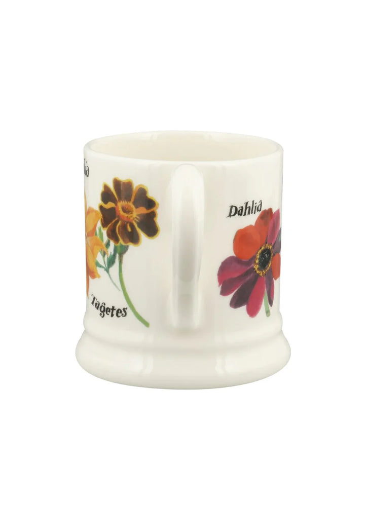 Autumn Flowers 1/2 Pint Mug