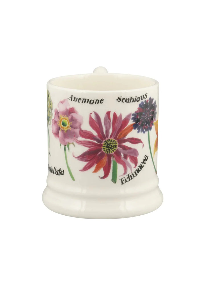 Autumn Flowers 1/2 Pint Mug