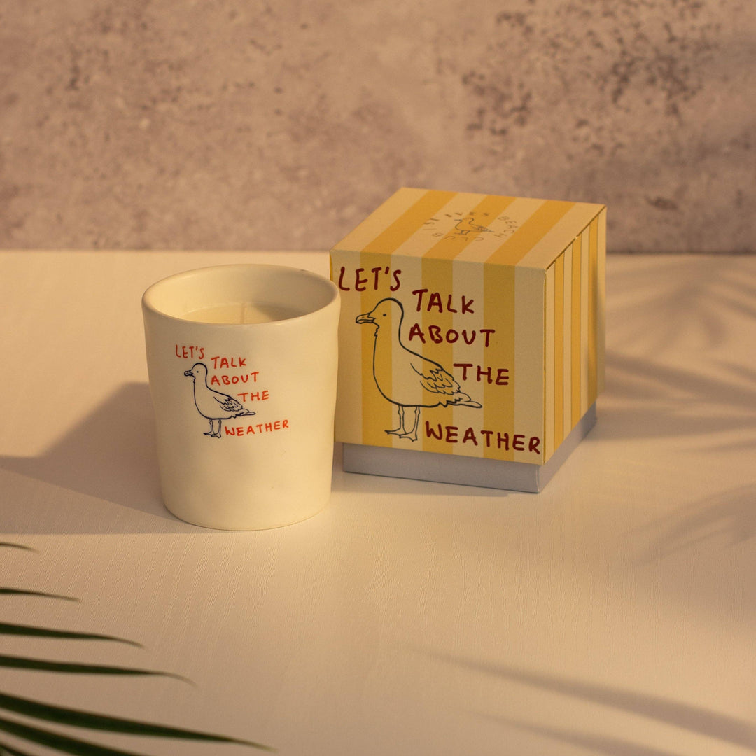 St Ives Beach Club: Gull Candle - Sea Moss & Sandalwood