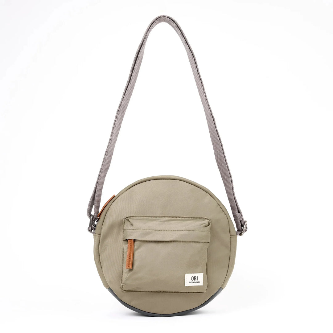 Paddington Small Crossbody Bag in Taupe Nylon