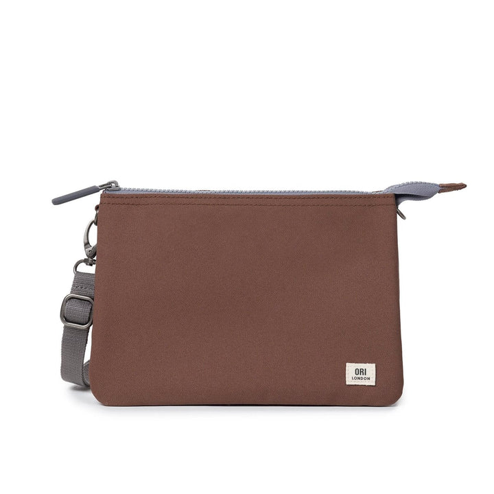 Carnaby Crossbody Cocoa Recycled Canvas- XL