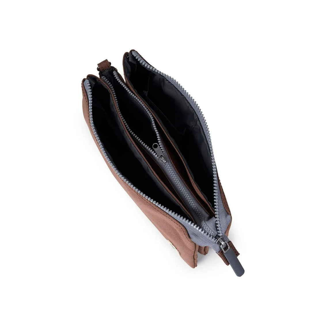 Carnaby Crossbody Cocoa Recycled Canvas- XL