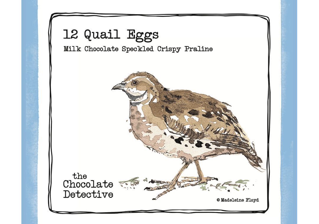 12 Quail Eggs by The Chocolate Detective