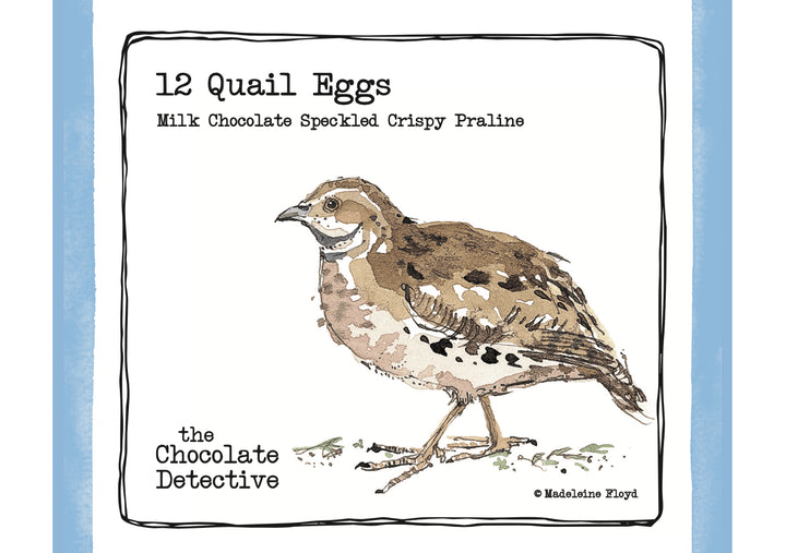 12 Quail Eggs by The Chocolate Detective