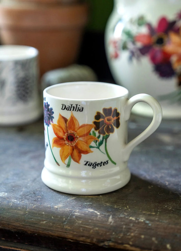 Autumn Flowers 1/2 Pint Mug