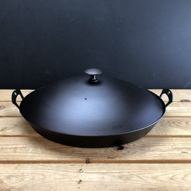 14 Inch Spun Iron Prospector Casserole