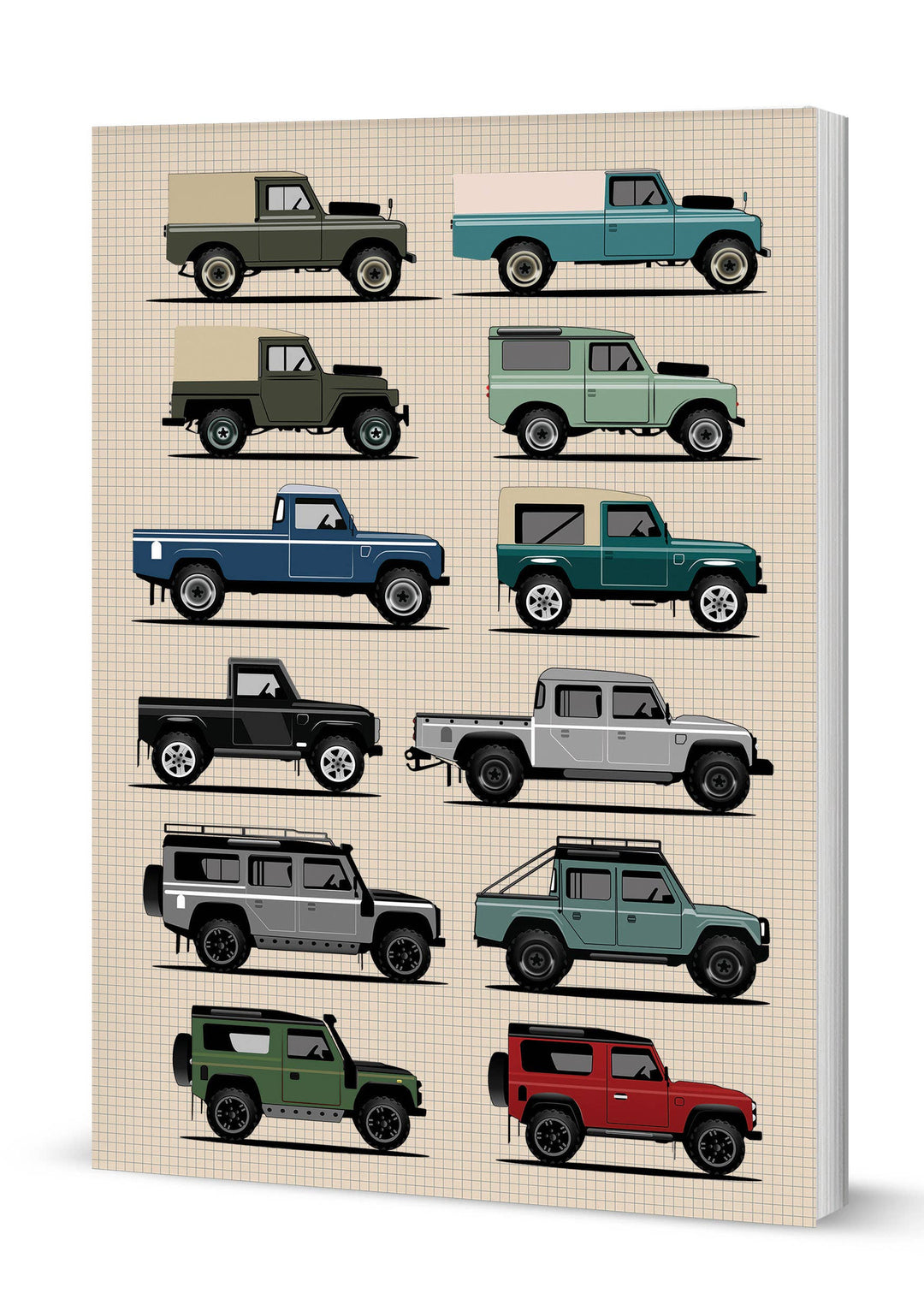 Land Rover Softback Notebook