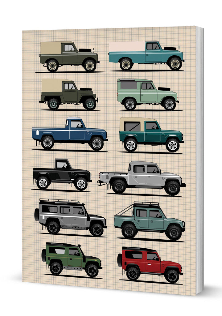 Land Rover Softback Notebook