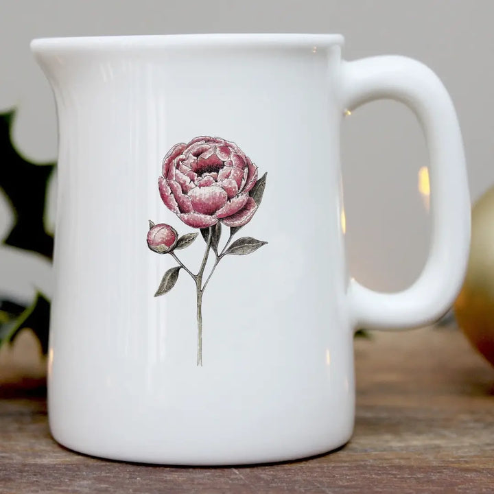 Peony Mini Jug in a Gift Box