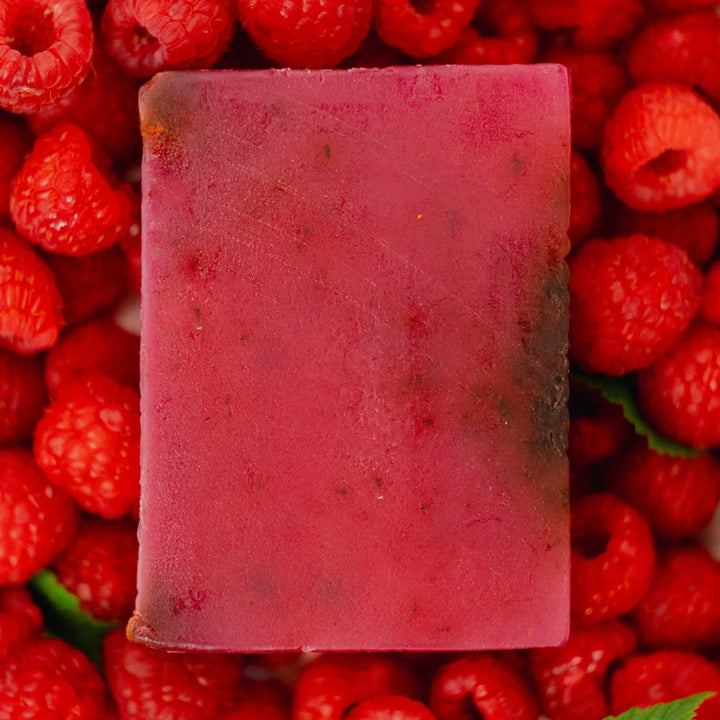 Wild Scottish Raspberry Organic Glycerin Soap 150g