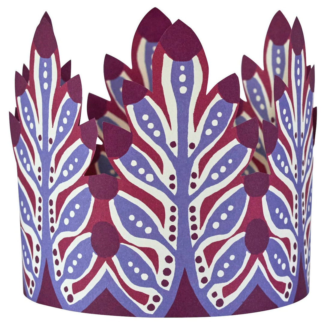Six Extravagant Paper Coronets