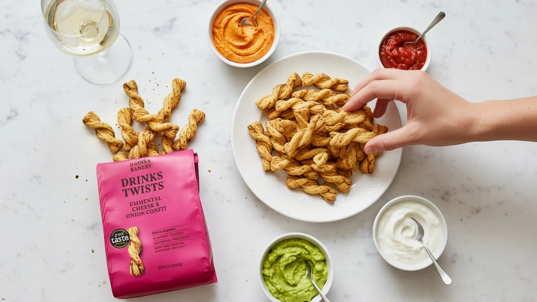 Emmental Cheese & Onion Confit Drinks Twists- 35g/1.2oz