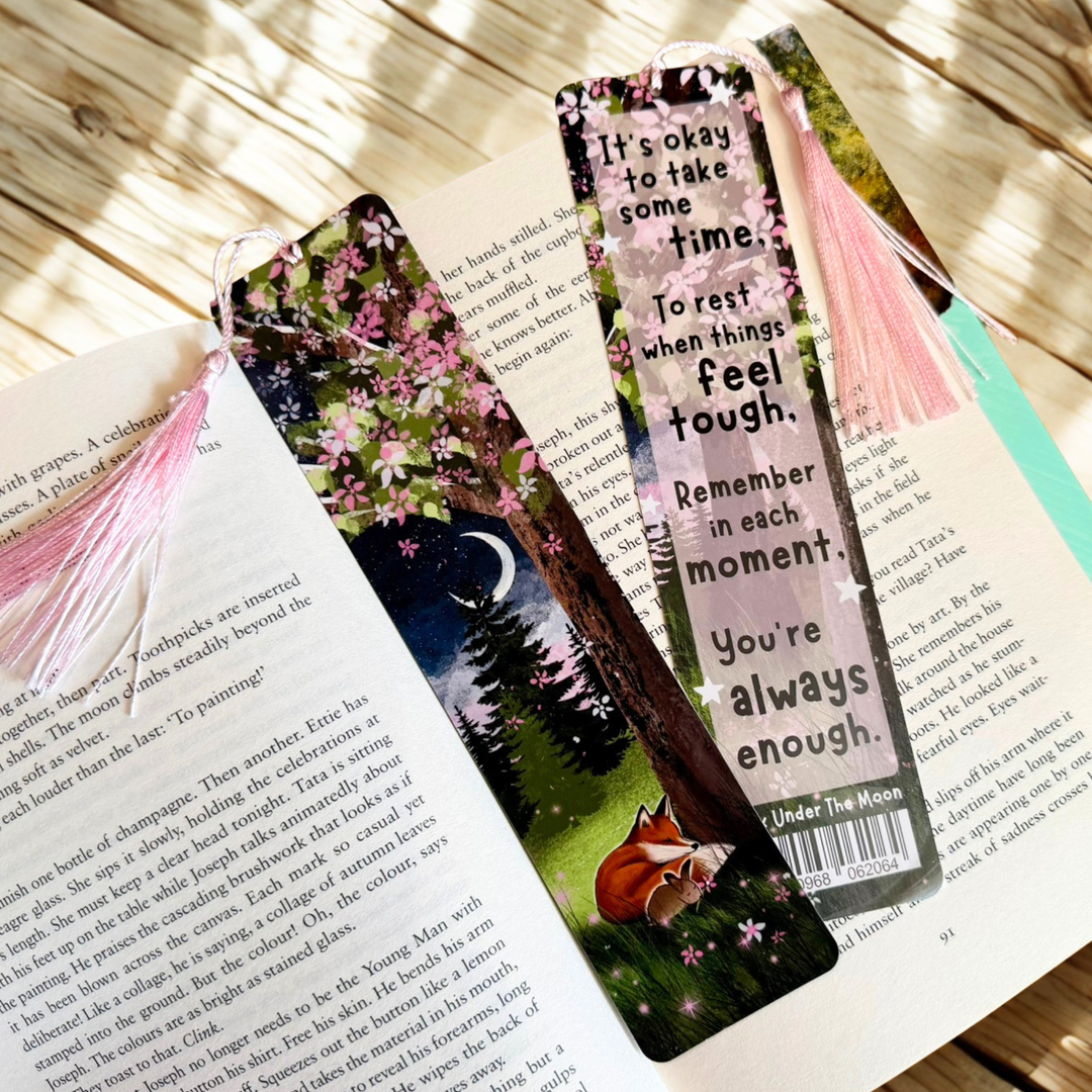 'Take Some Time' Bookmark with tassel