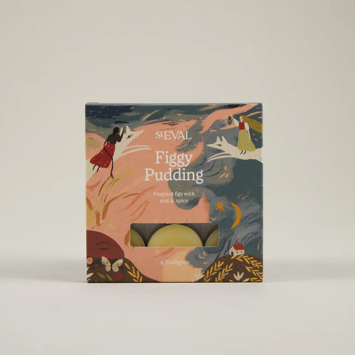 Figgy Pudding Tealights- Box of 9