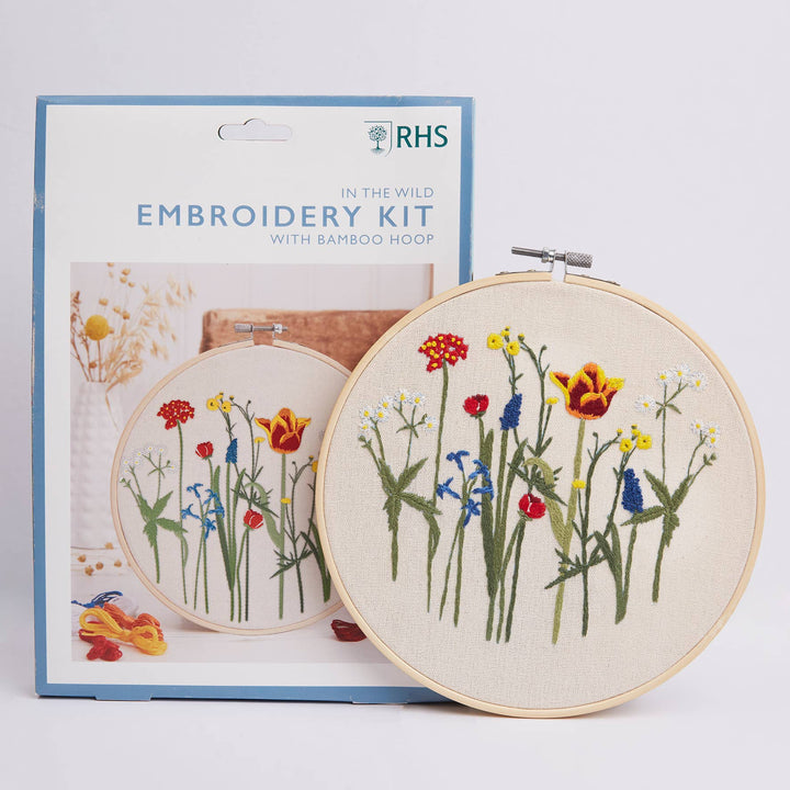 Royal Horticultural Society In the Wild Embroidery Kit (Second- Dented Packaging)