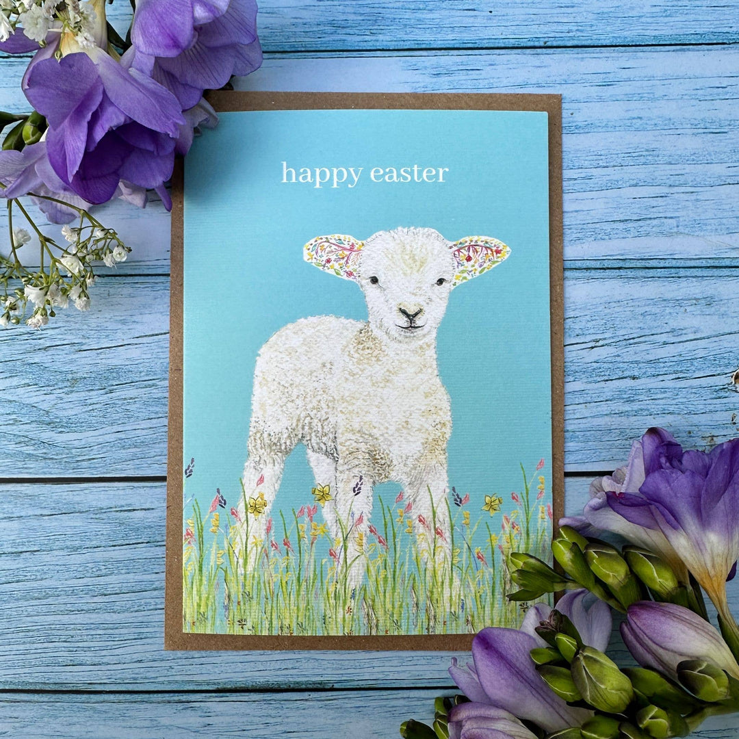 Easter Lamb Eco Card