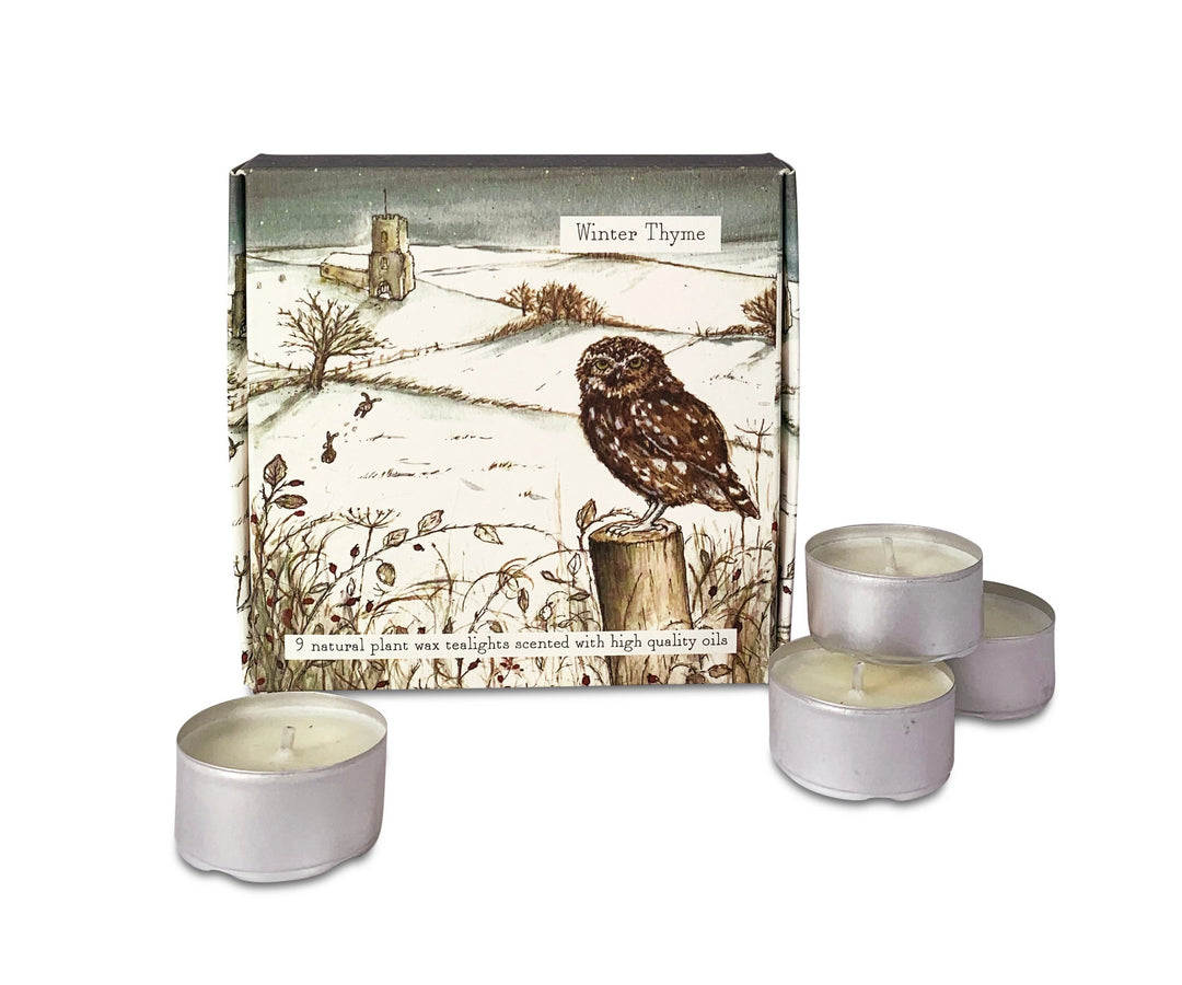 Winter Thyme - Box of 9 Tealights