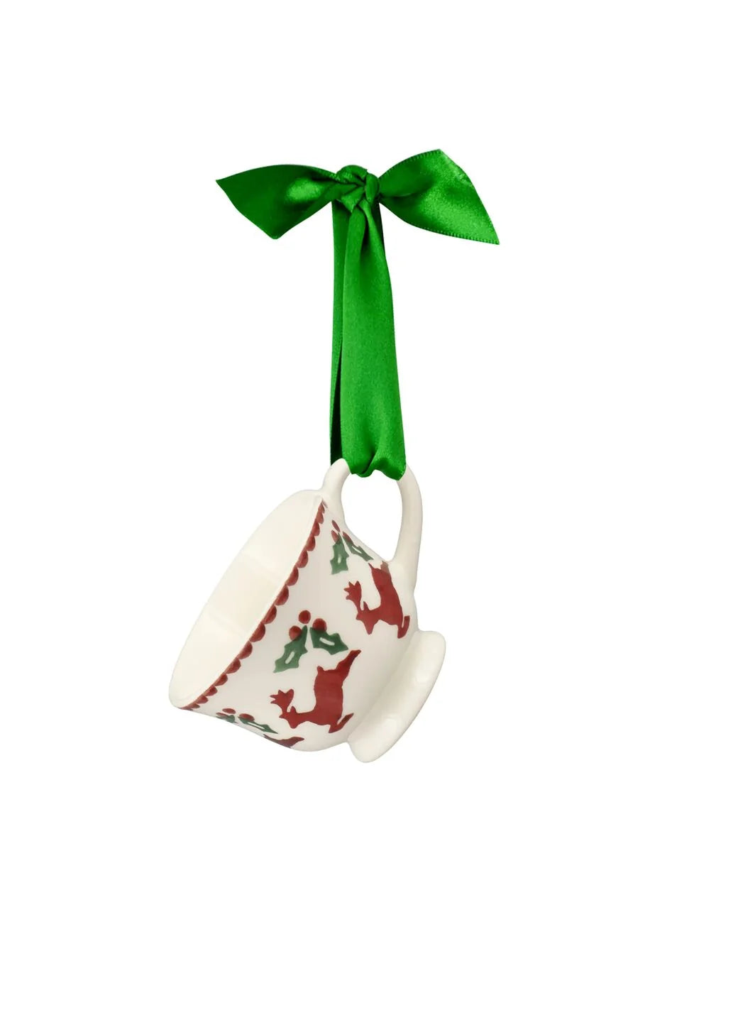 Reindeer Tiny Teacup Decoration Boxed