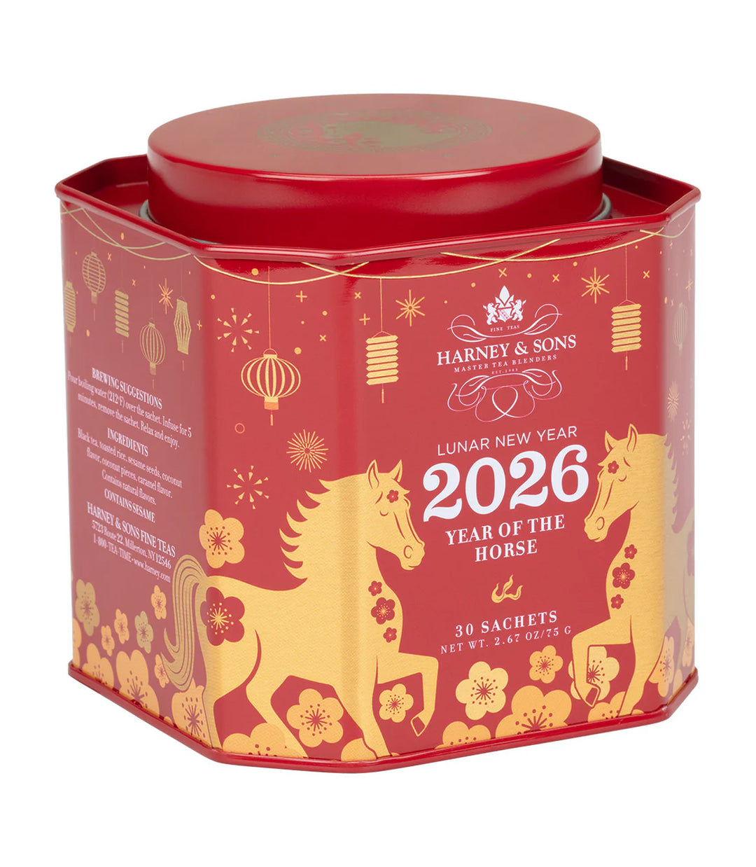 Lunar New Year 2026 – Year of the Horse Blend Tea - 30 Sachets