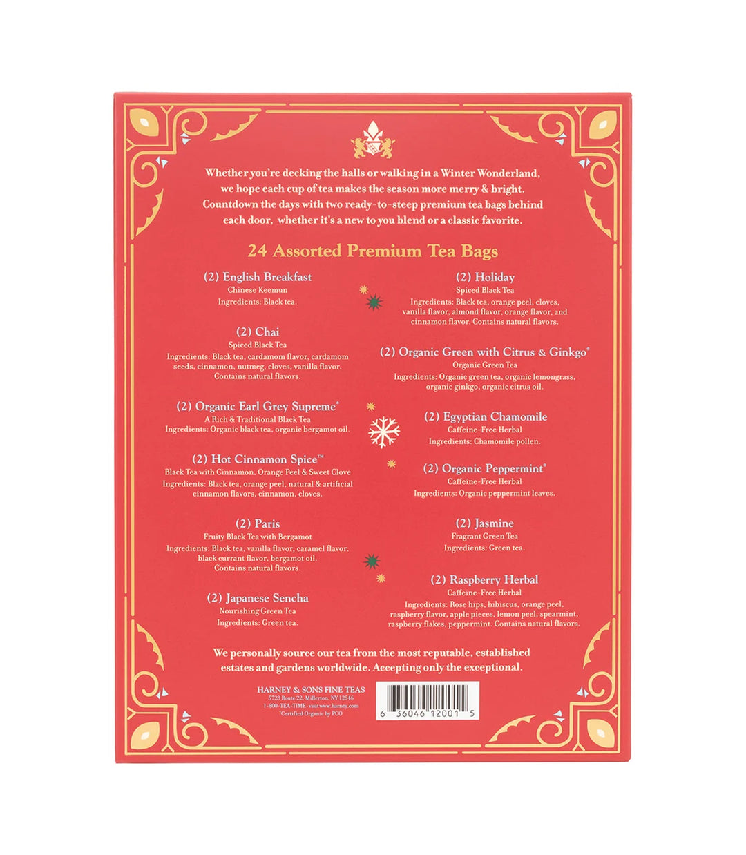 12 Days of Tea Winter Countdown