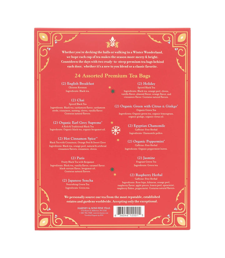 12 Days of Tea Winter Countdown