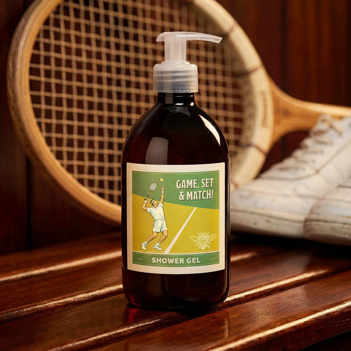 'Game, Set, & Match' Tennis Shower Gel 500ml
