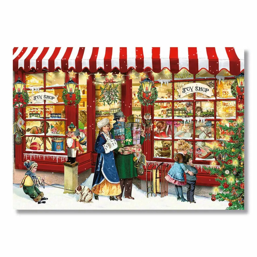 The Toy Shop at Christmas Jigsaw Puzzle