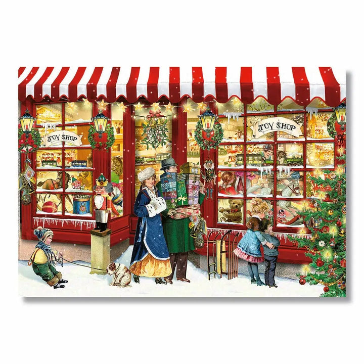 The Toy Shop at Christmas Jigsaw Puzzle