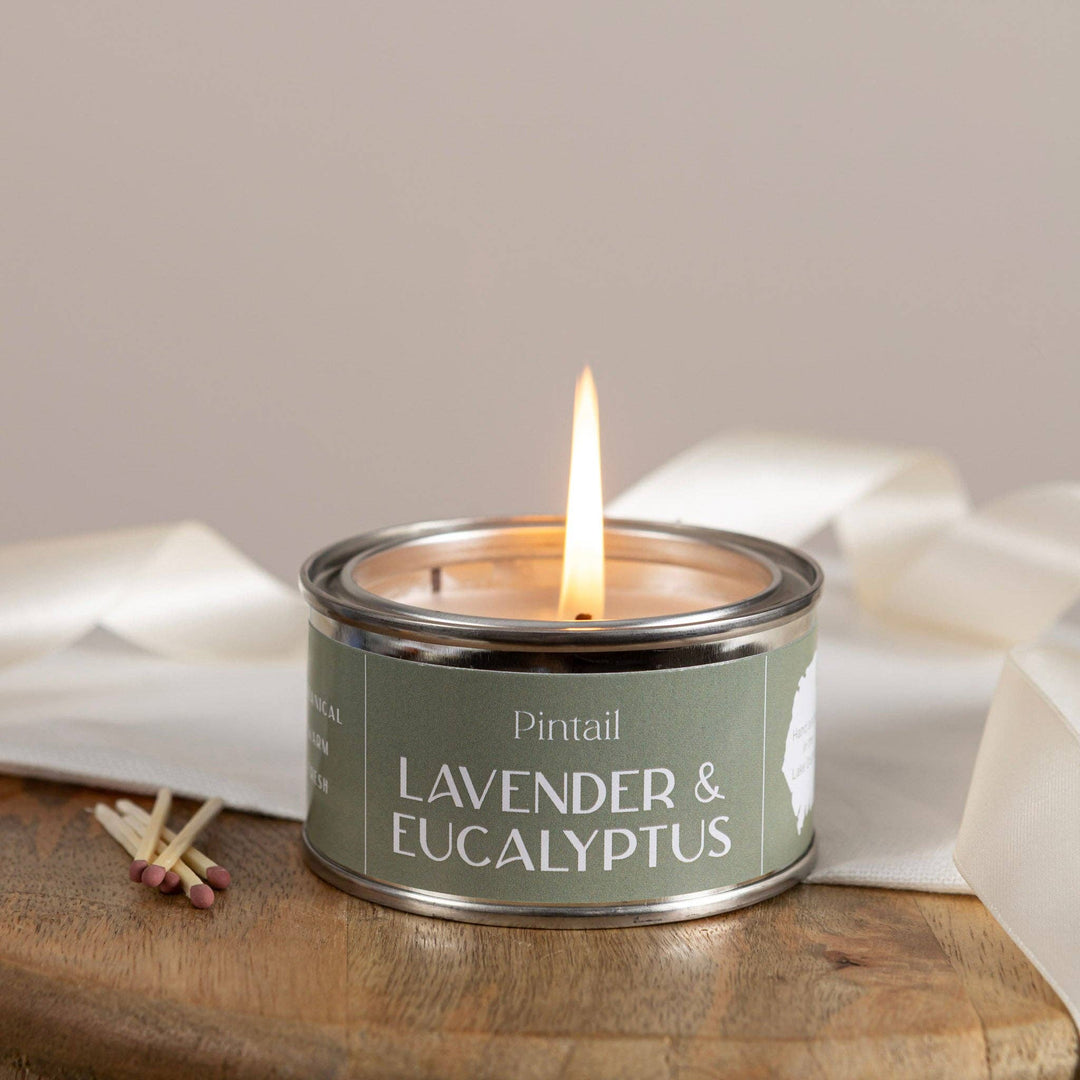 Lavender & Eucalyptus Paint Pot Candle