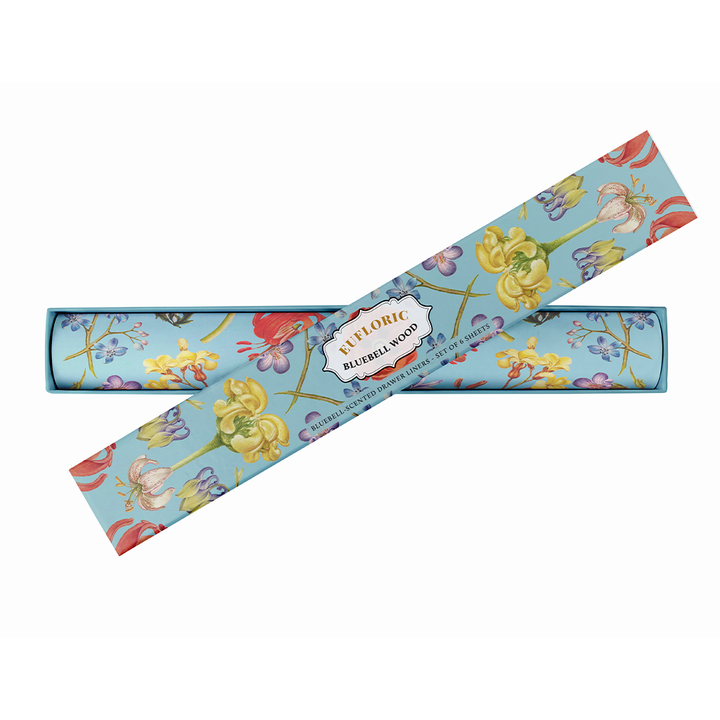 'Euphloric Bluebell Wood' Bluebell-Scented Drawer Liners