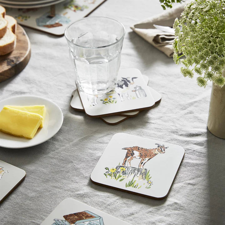 Portman Farm Coasters - Set of 4