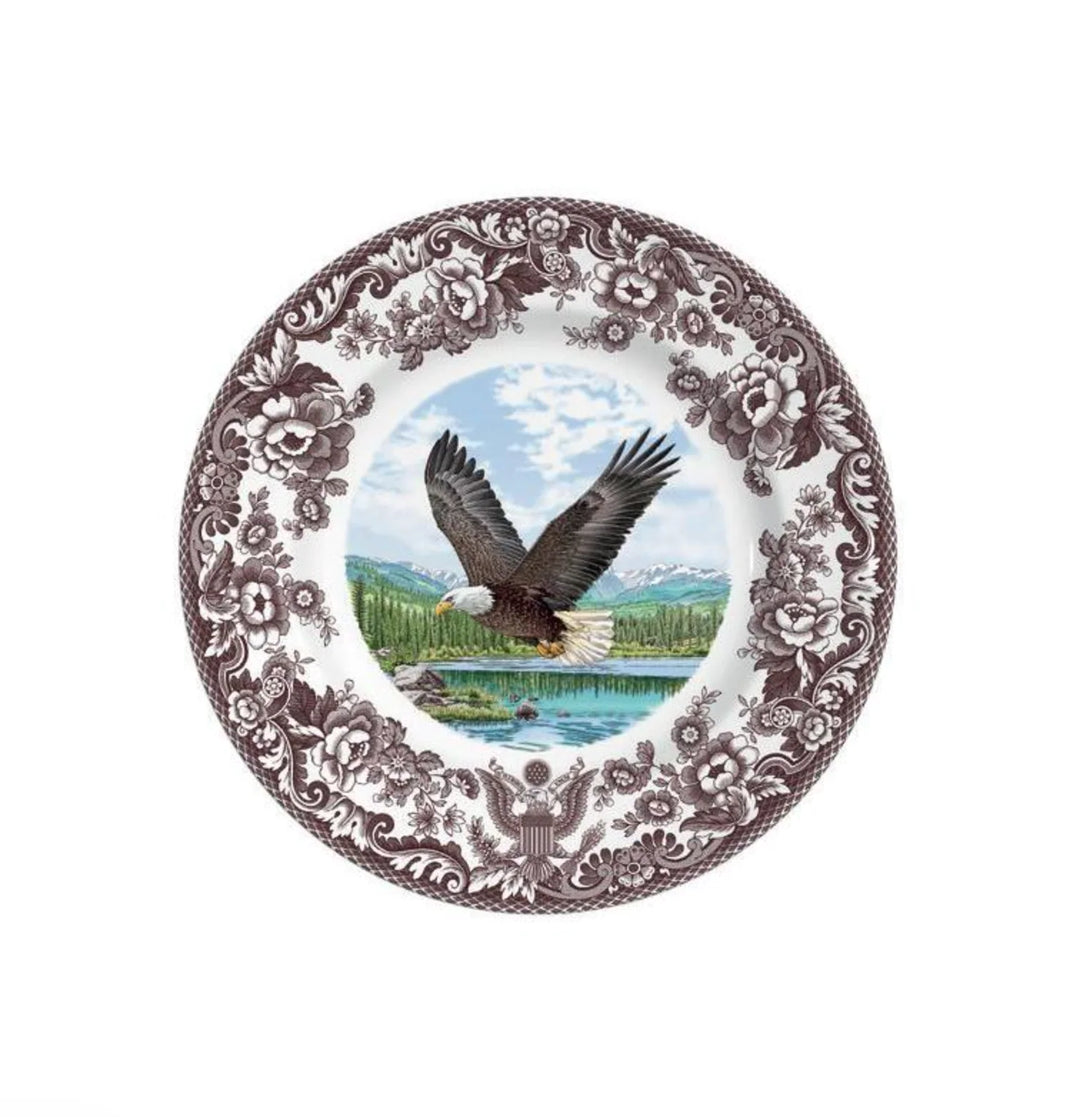 Spode Woodland Eagle 250th Anniversary Dinner Plate