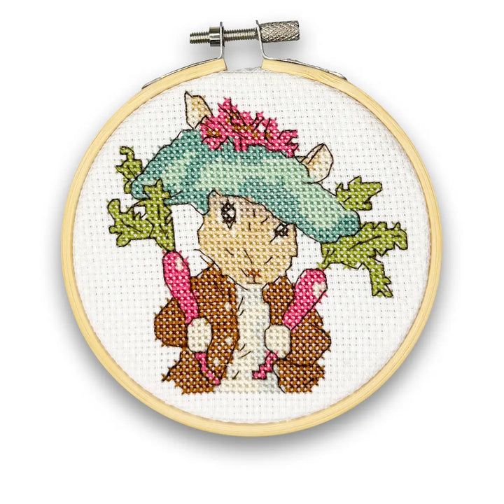 Beatrix Potter Benjamin Bunny Mini Cross Stitch Kit