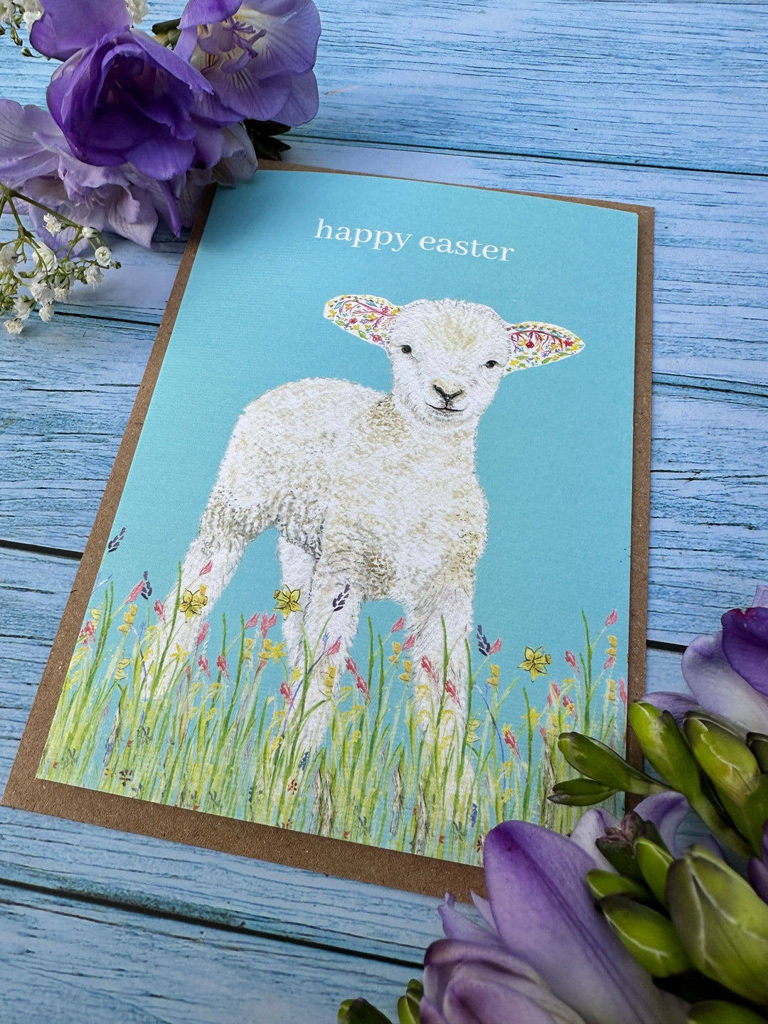 Easter Lamb Eco Card