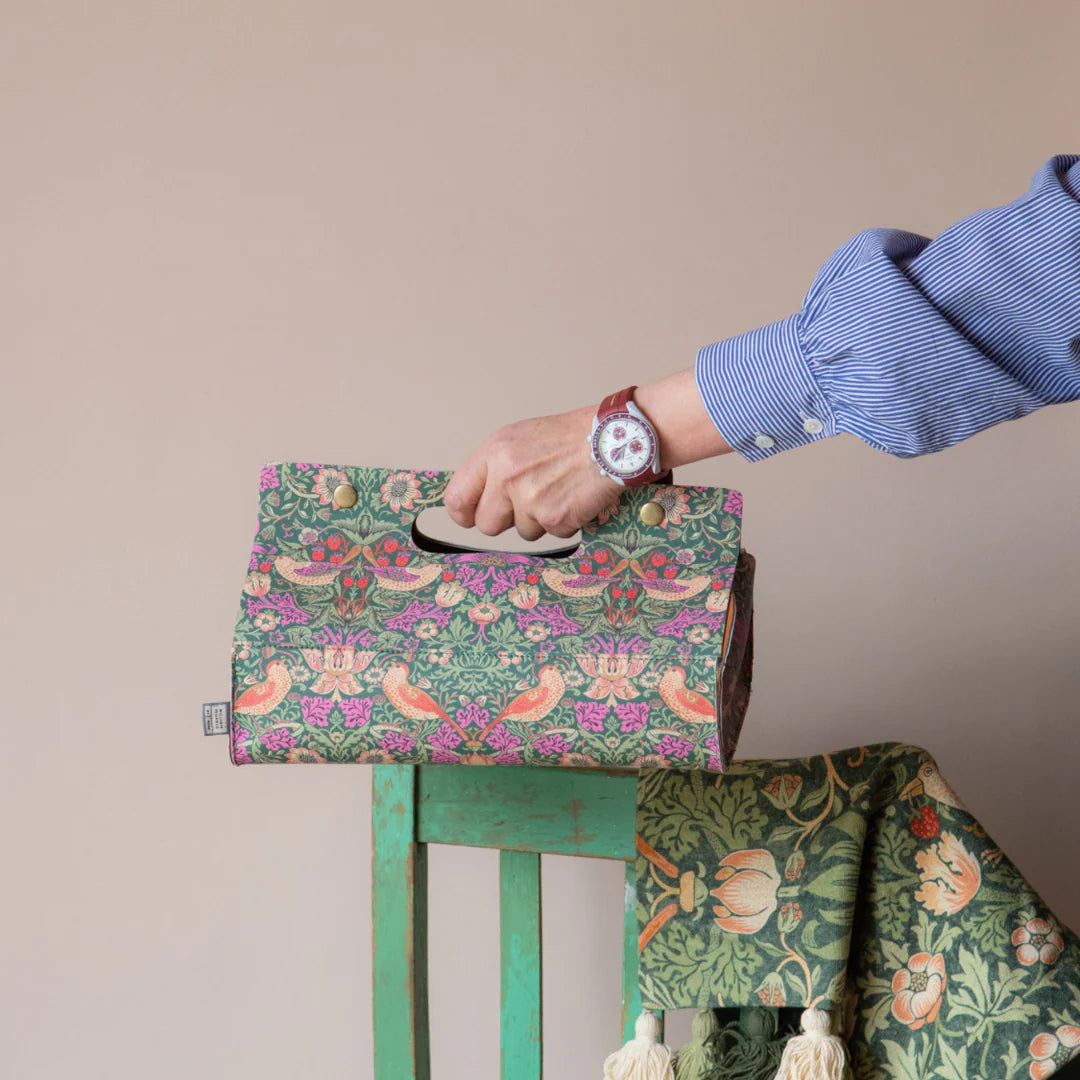 William Morris Strawberry Thief The Beauty Maker's Tool Bag