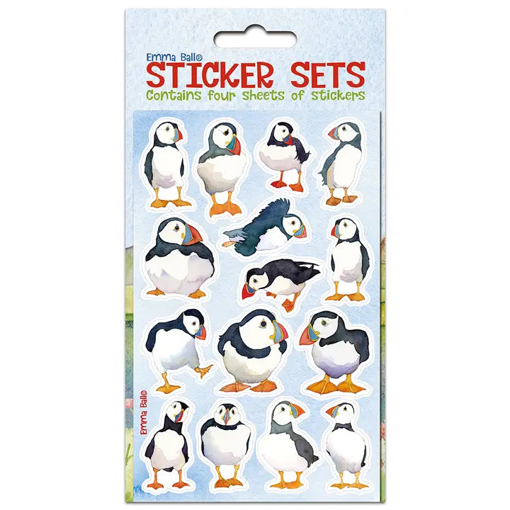 Puffins Sticker Set