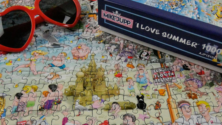 I Love Summer - 1000 Piece Jigsaw Puzzle by Mike Jupp