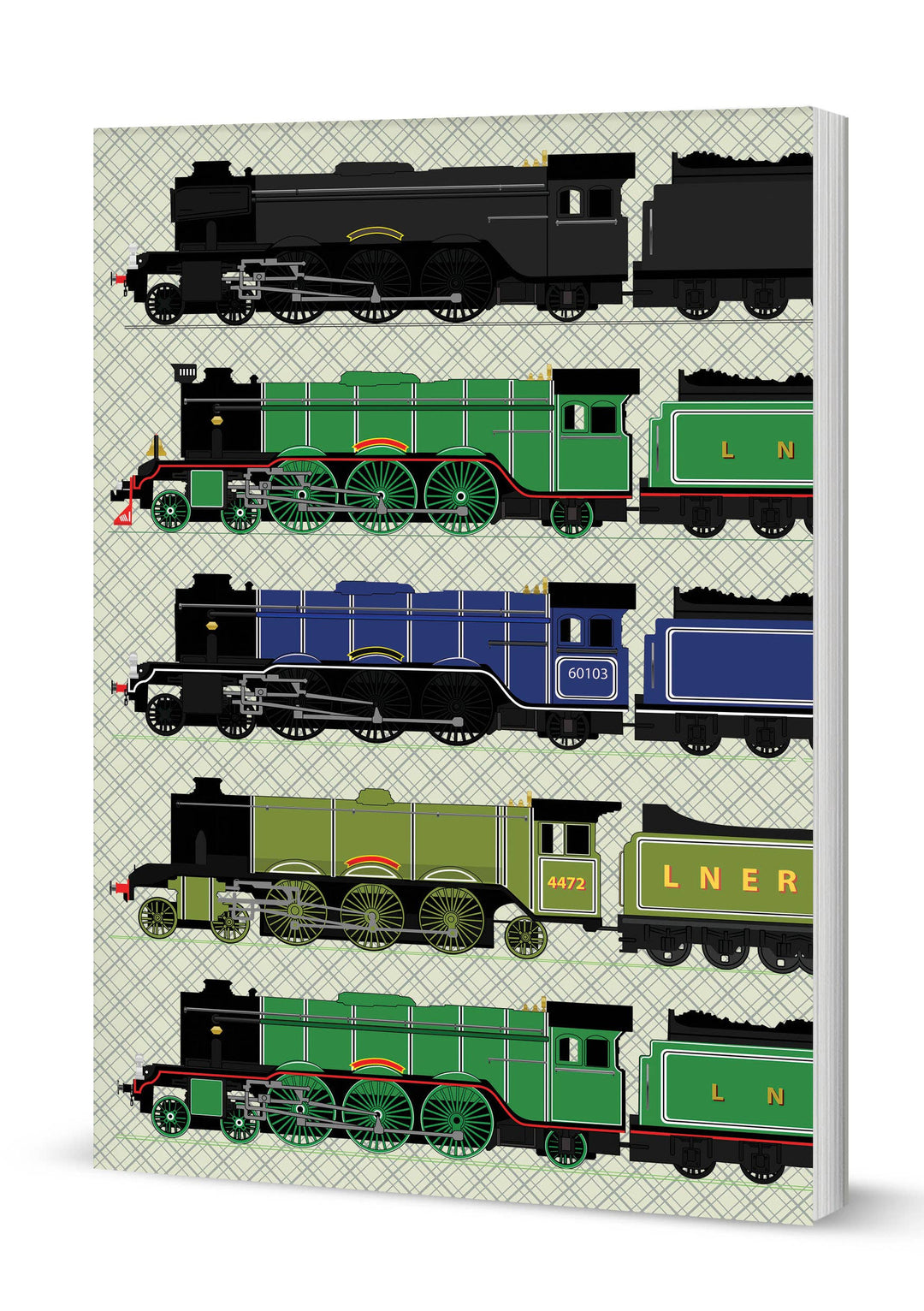 Flying Scotsman Hardcover Notebook