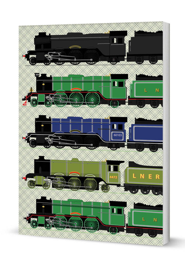 Flying Scotsman Hardcover Notebook