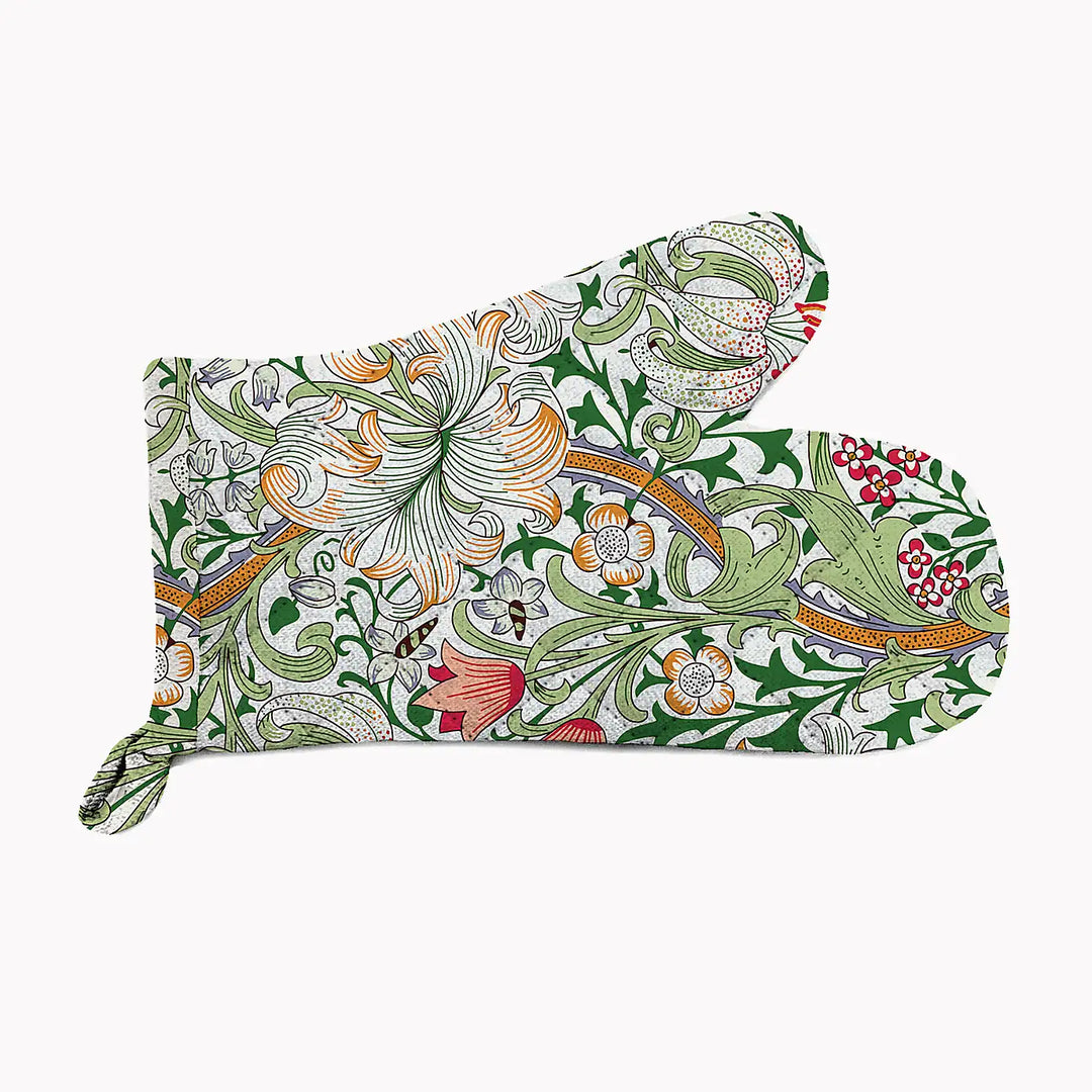 Golden Lily Oven Mitt