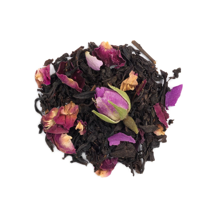 Whittard English Rose Loose Tea Silver Pouch