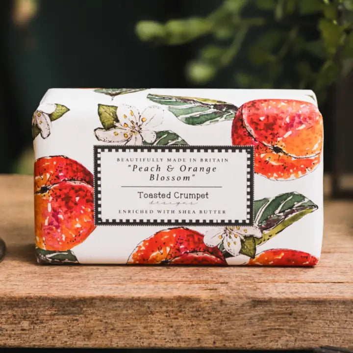 Peach & Orange Blossom 190G Soap Bar
