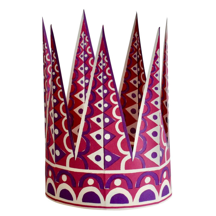 Six Extravagant Paper Crowns